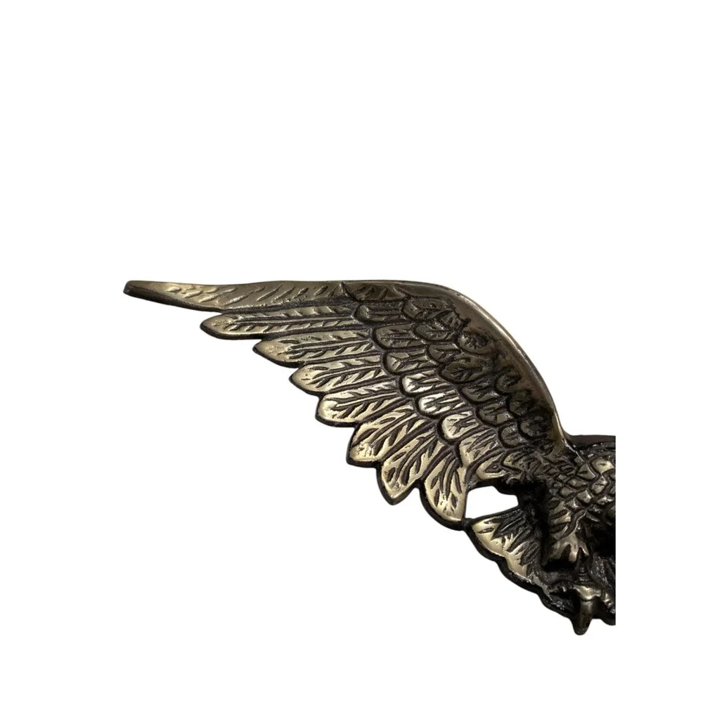 Antique American Eagle Art Military‎ USA Federal Wall Mount Cast Aluminum
